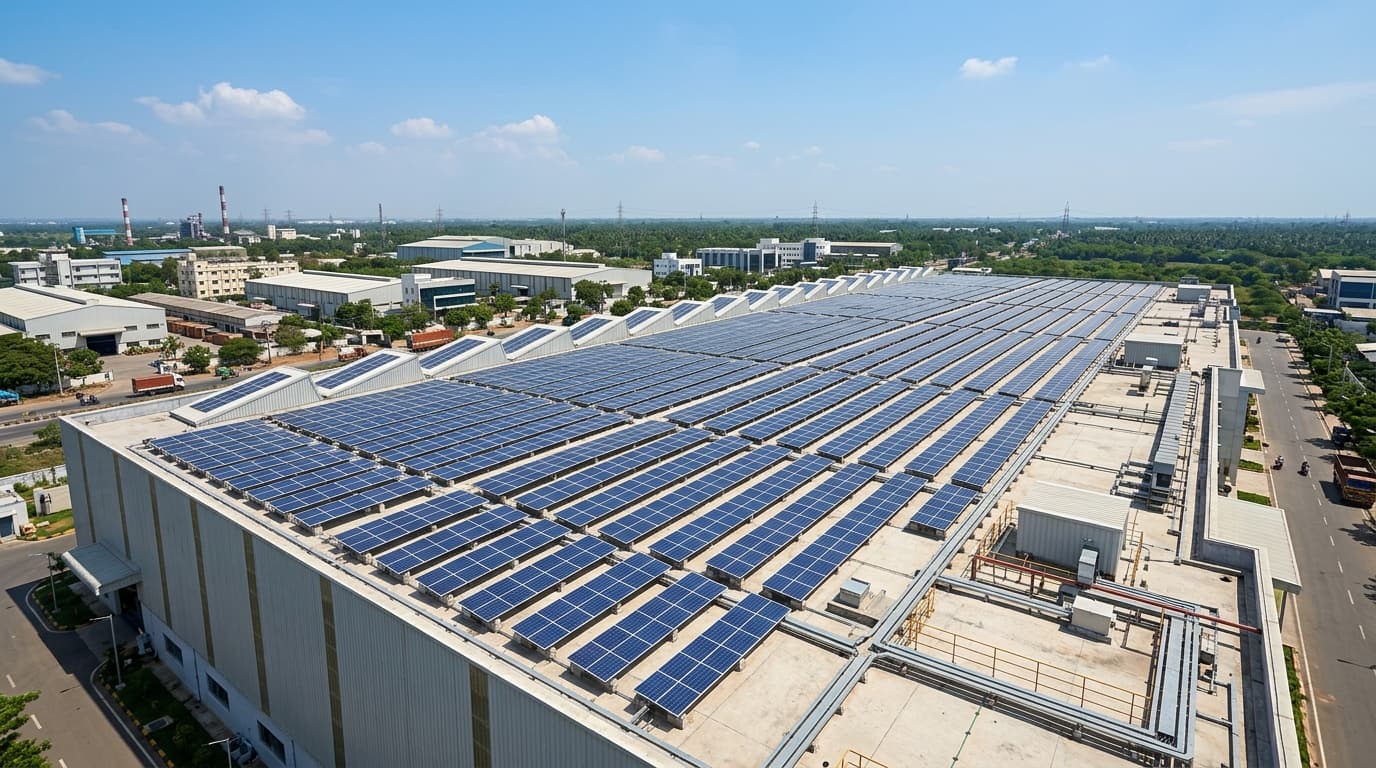 Solar for factories, offices and warehouses